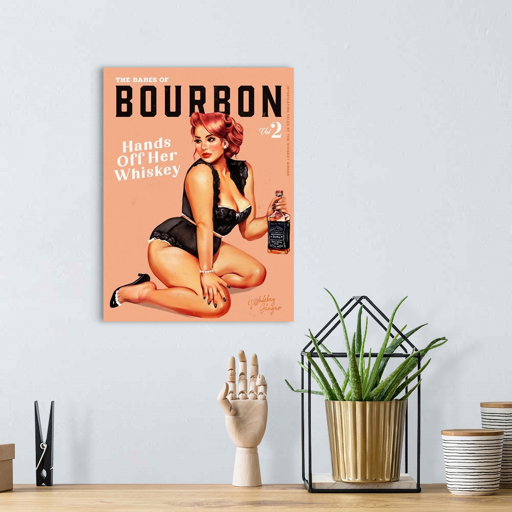 A bohemian room featuring Babes Of Bourbon - Hands Off