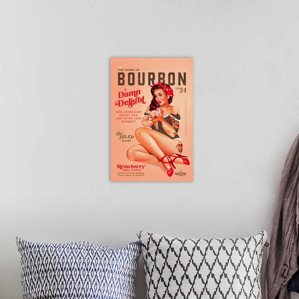 A bohemian room featuring Babes Of Bourbon Vol. 22