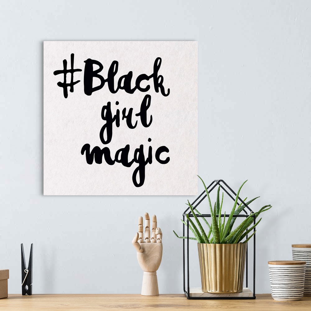 A bohemian room featuring Black Girl Magic 2