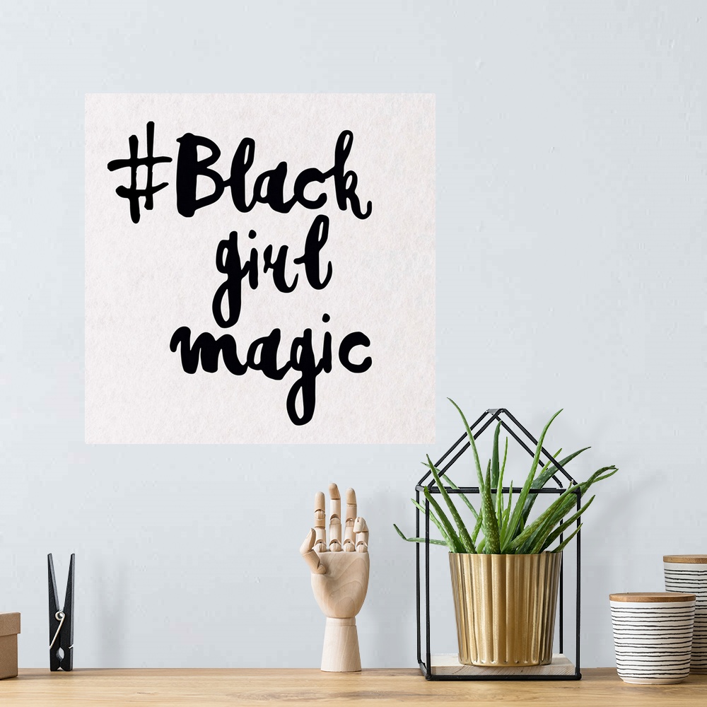 A bohemian room featuring Black Girl Magic 2