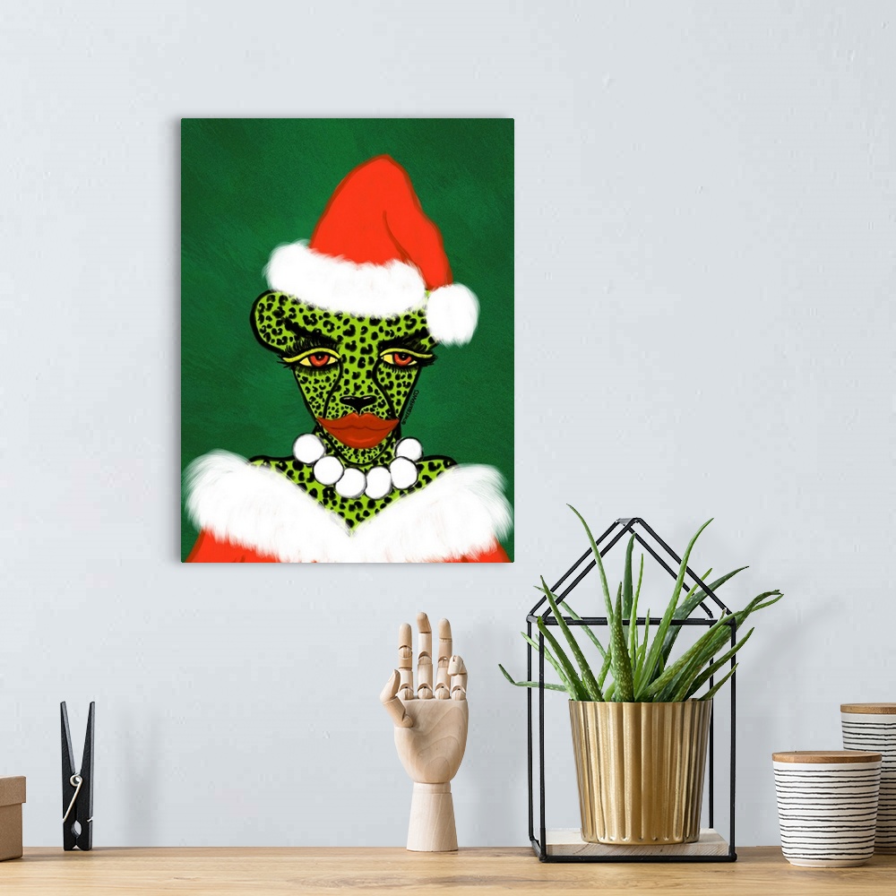 A bohemian room featuring Cookie The Grinch