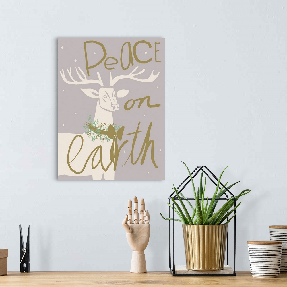 A bohemian room featuring Deer On Earth