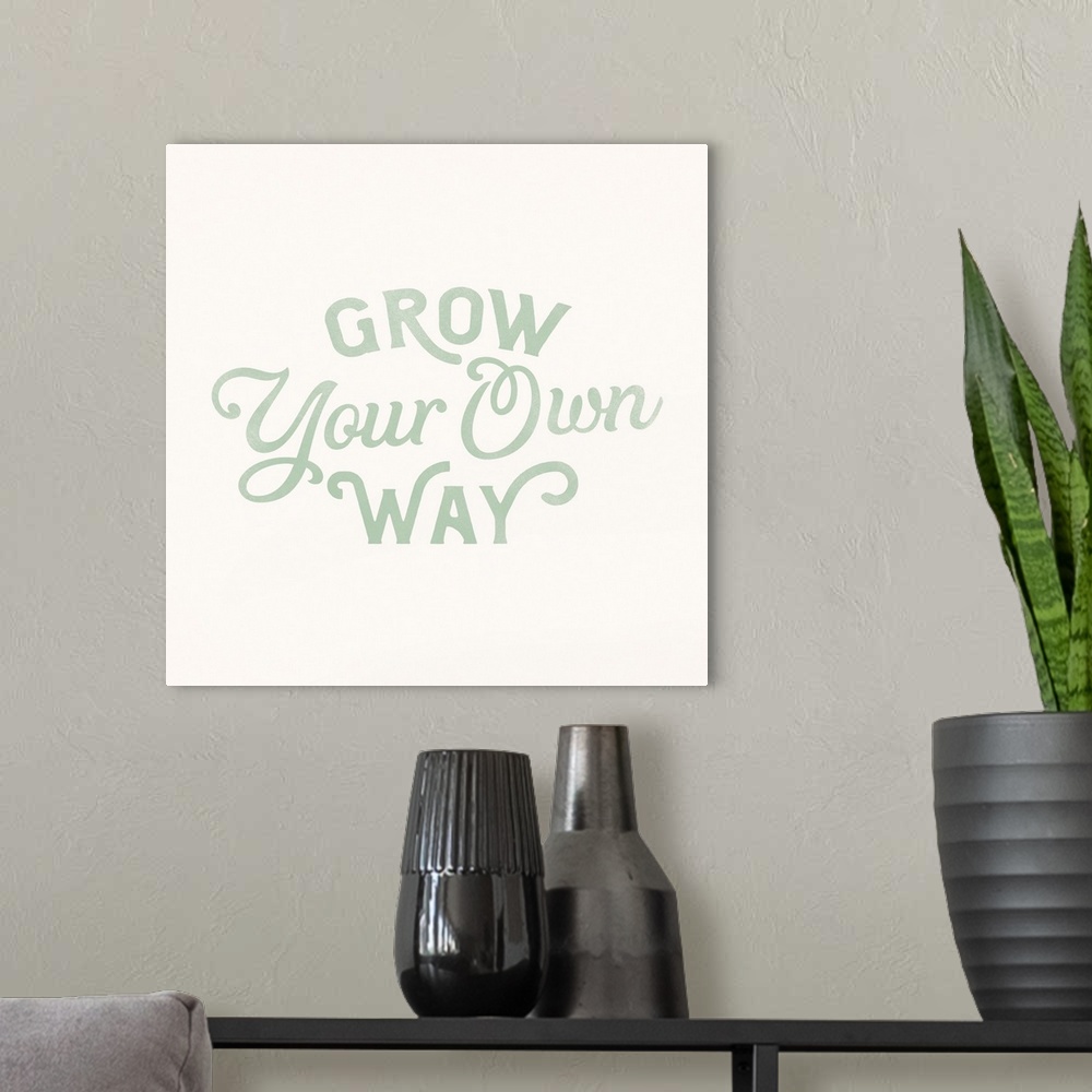 A modern room featuring Dreamy - Grow Your Own Way