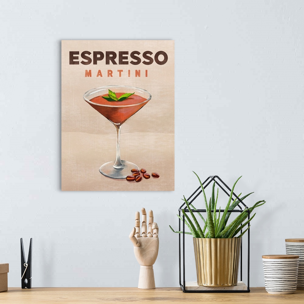 A bohemian room featuring Espresso Martini