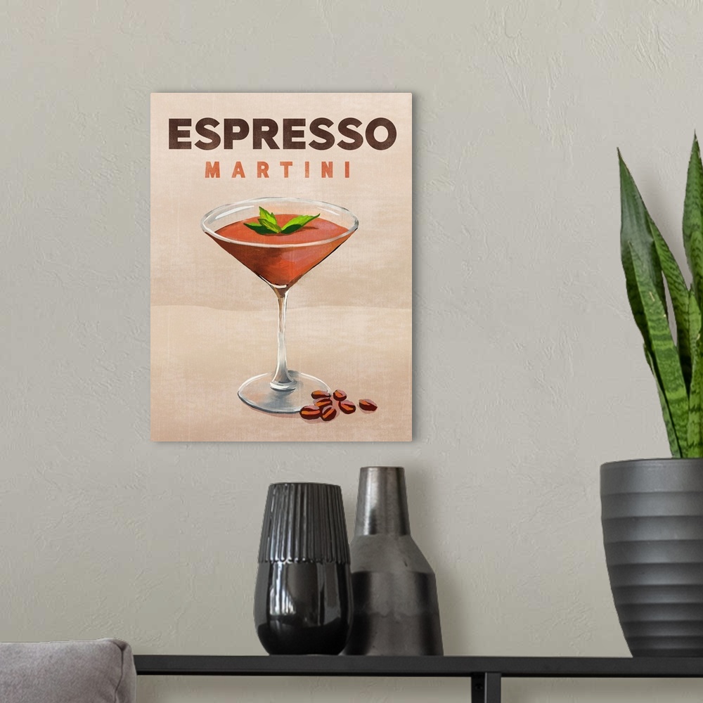 A modern room featuring Espresso Martini