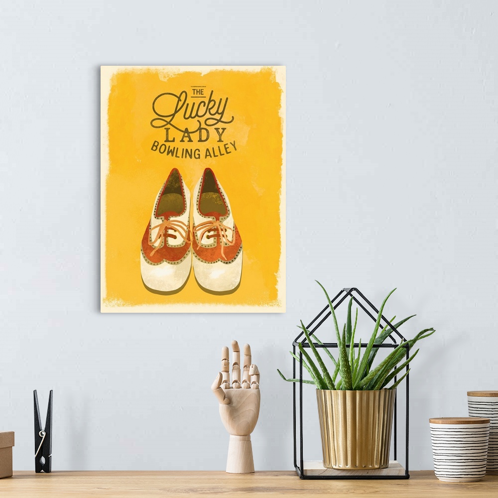 A bohemian room featuring Ginger Bowling Shoes