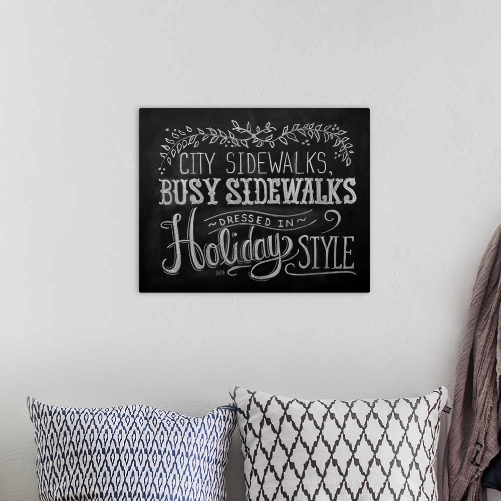 A bohemian room featuring Holiday Style