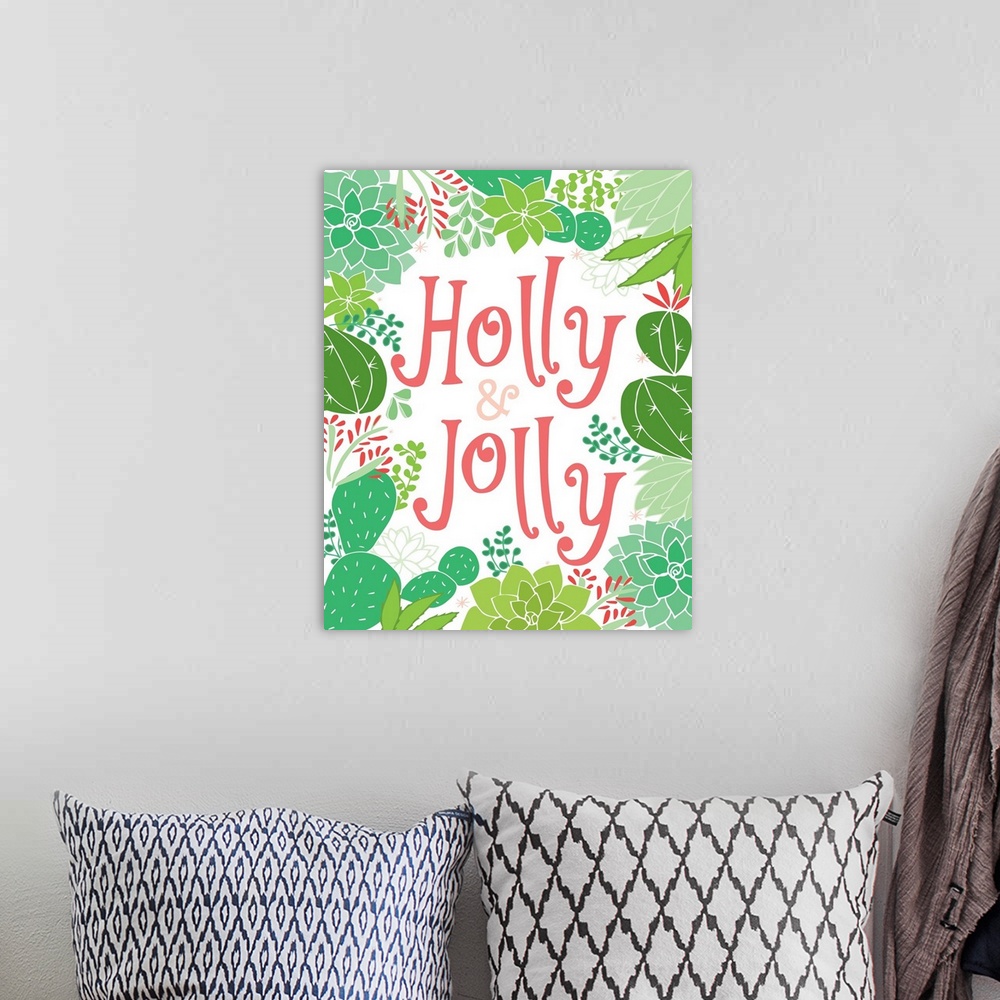 A bohemian room featuring Holly And Jolly