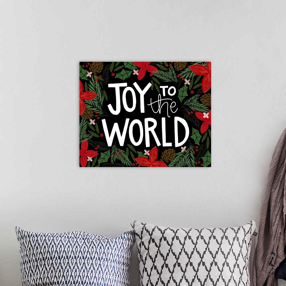 A bohemian room featuring Joy To The World Joy