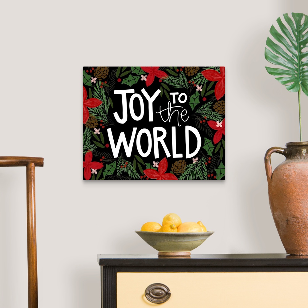 A traditional room featuring Joy To The World Joy