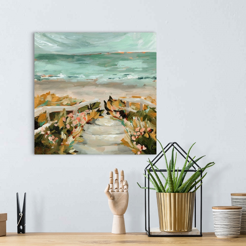 A bohemian room featuring Landscape 01