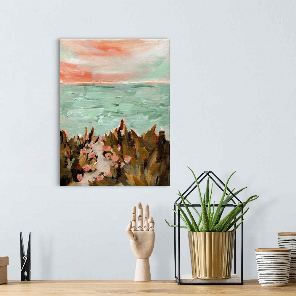 A bohemian room featuring Landscape 02