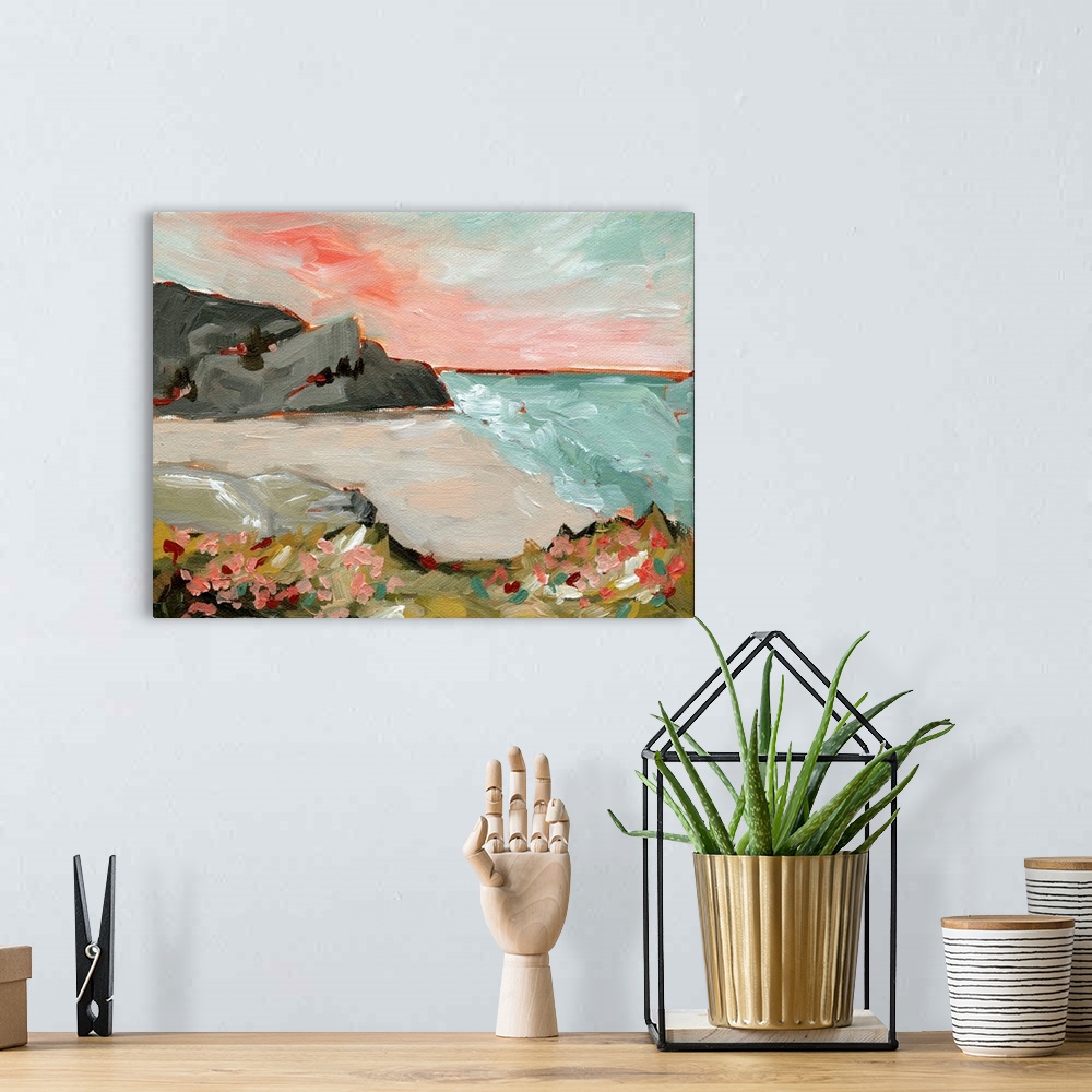 A bohemian room featuring Landscape 05