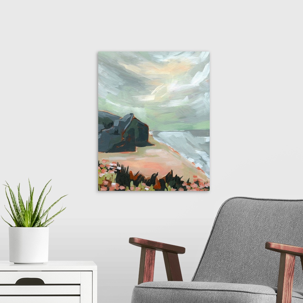 A modern room featuring Landscape 06