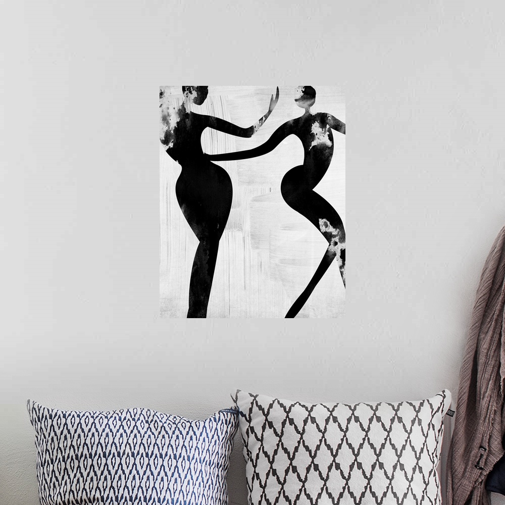 A bohemian room featuring Let's Dance Love I