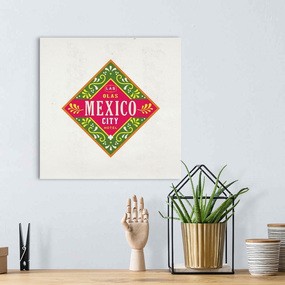 A bohemian room featuring Mexico City