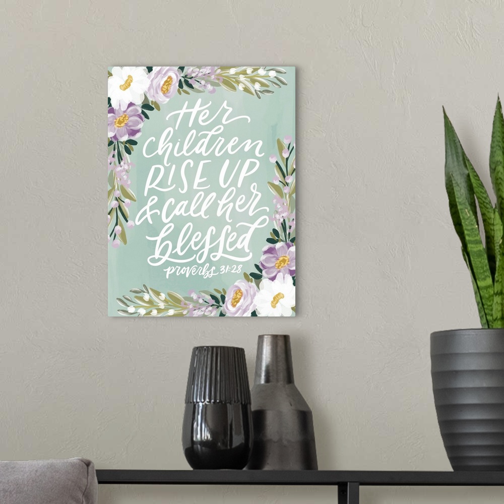 A modern room featuring Mother's Day Proverbs