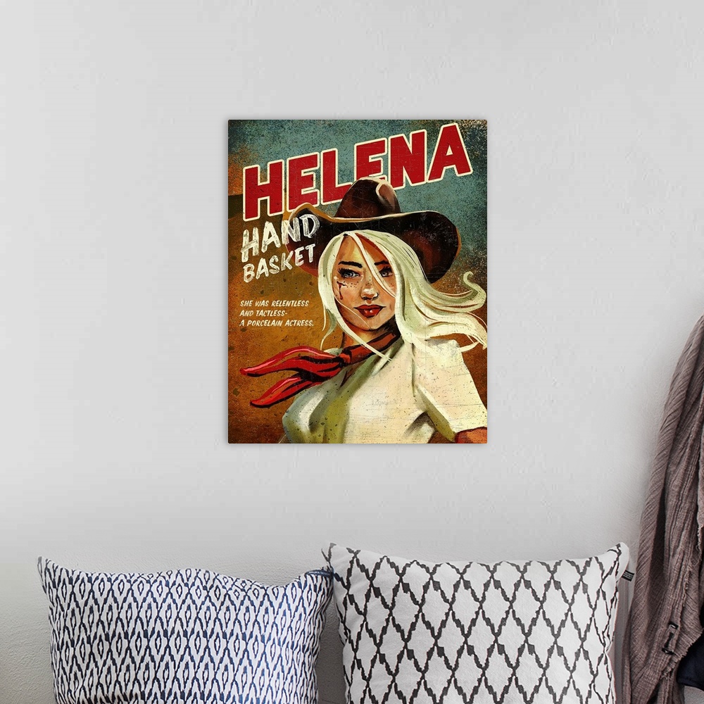 A bohemian room featuring Pulp Western Helena