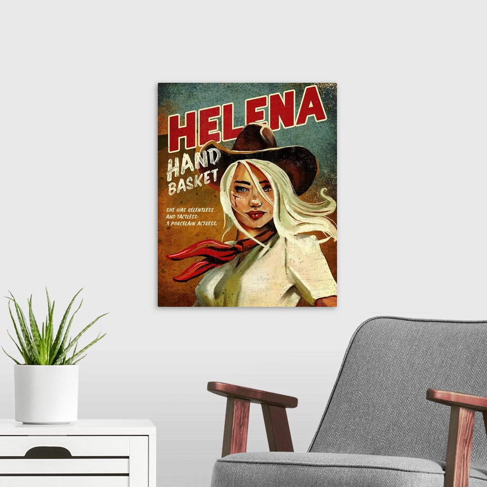 A modern room featuring Pulp Western Helena