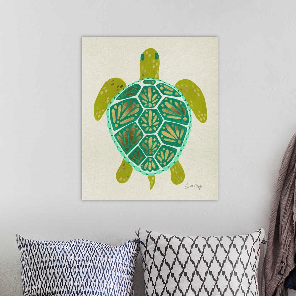 A bohemian room featuring SeaTurtle