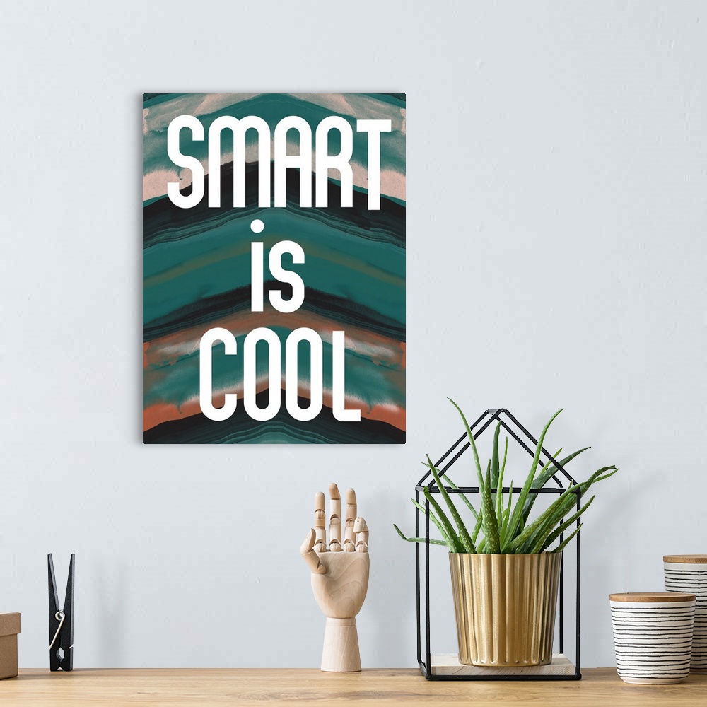 A bohemian room featuring Smart Is Cool