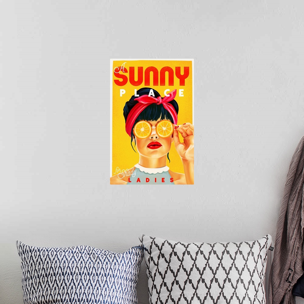 A bohemian room featuring Sunny Shady Lady