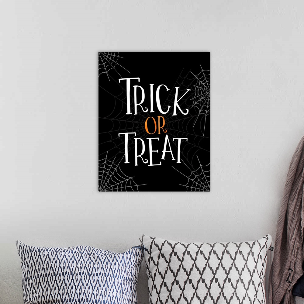 A bohemian room featuring Trick Or Treat
