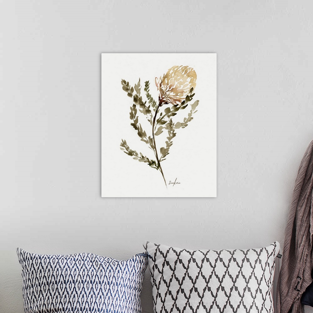 A bohemian room featuring Wild Banksia