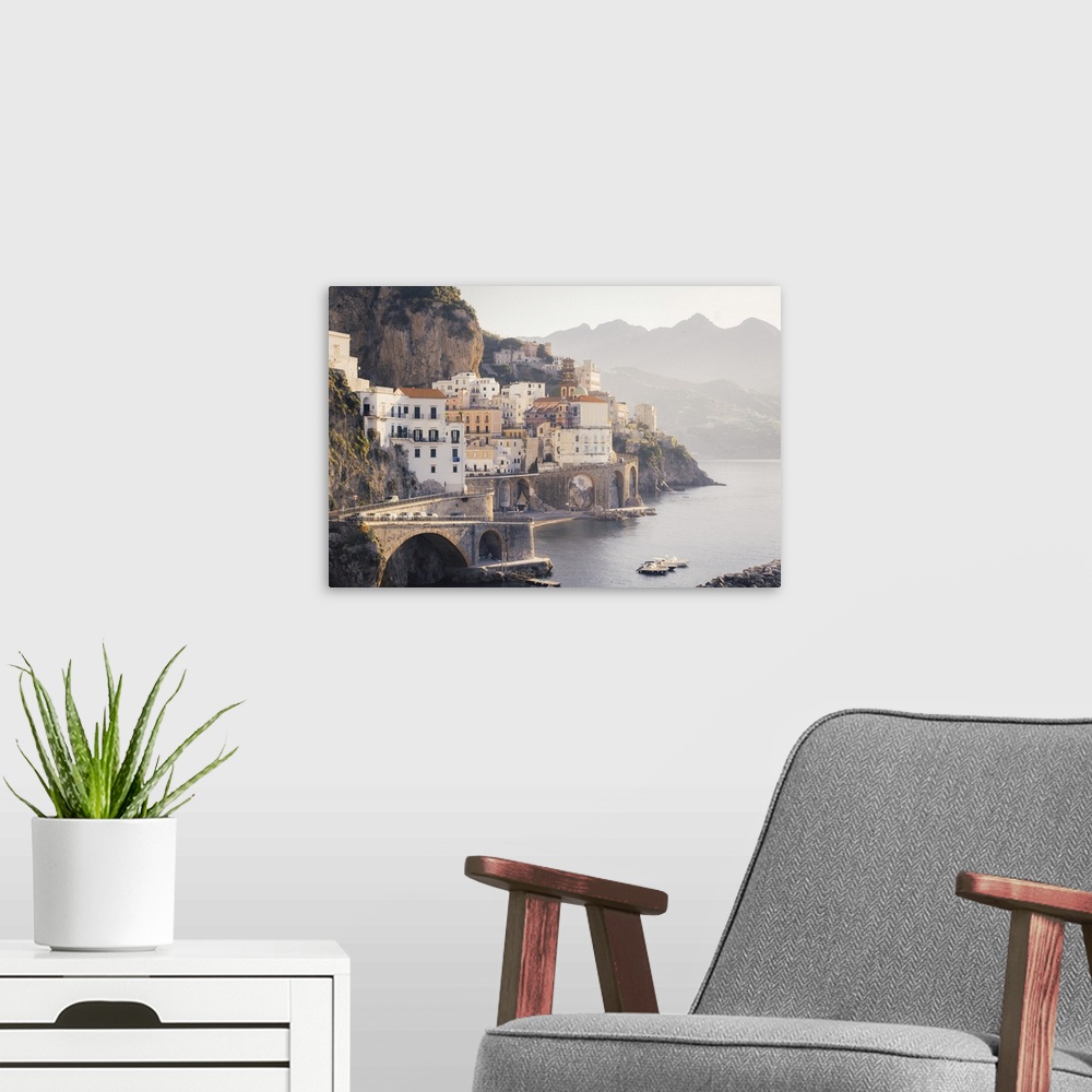 A modern room featuring Amalfi, Amalfi Coast, Campania, Italy