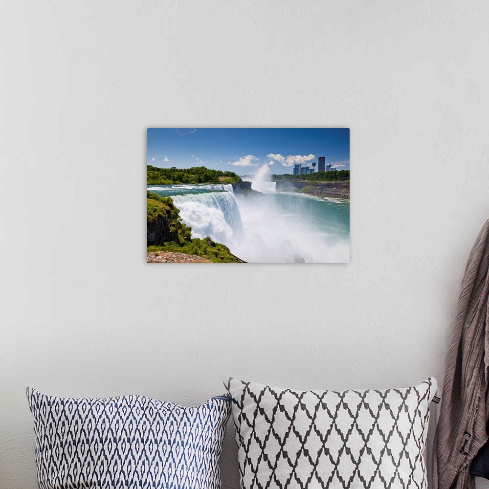 A bohemian room featuring American Falls Of Niagara Falls, New York State, USA