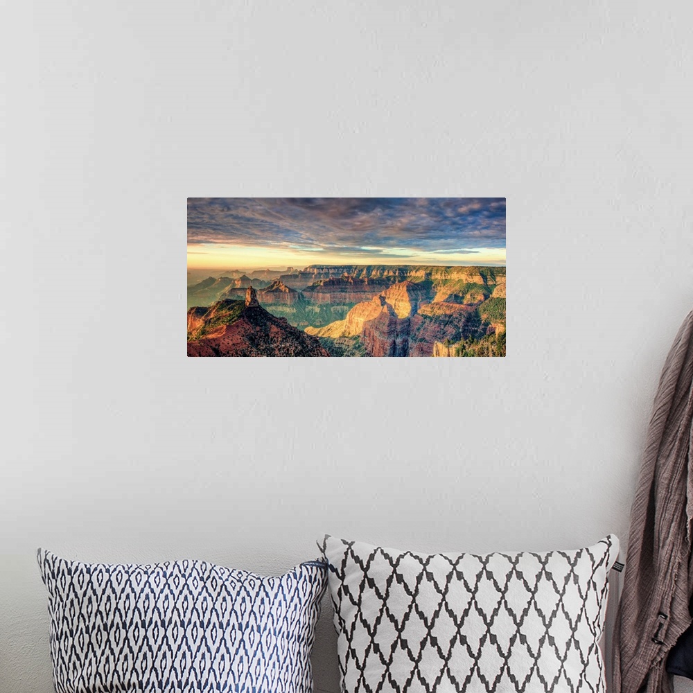 A bohemian room featuring USA, Arizona, Grand Canyon National Park, North Rim, Point Imperial