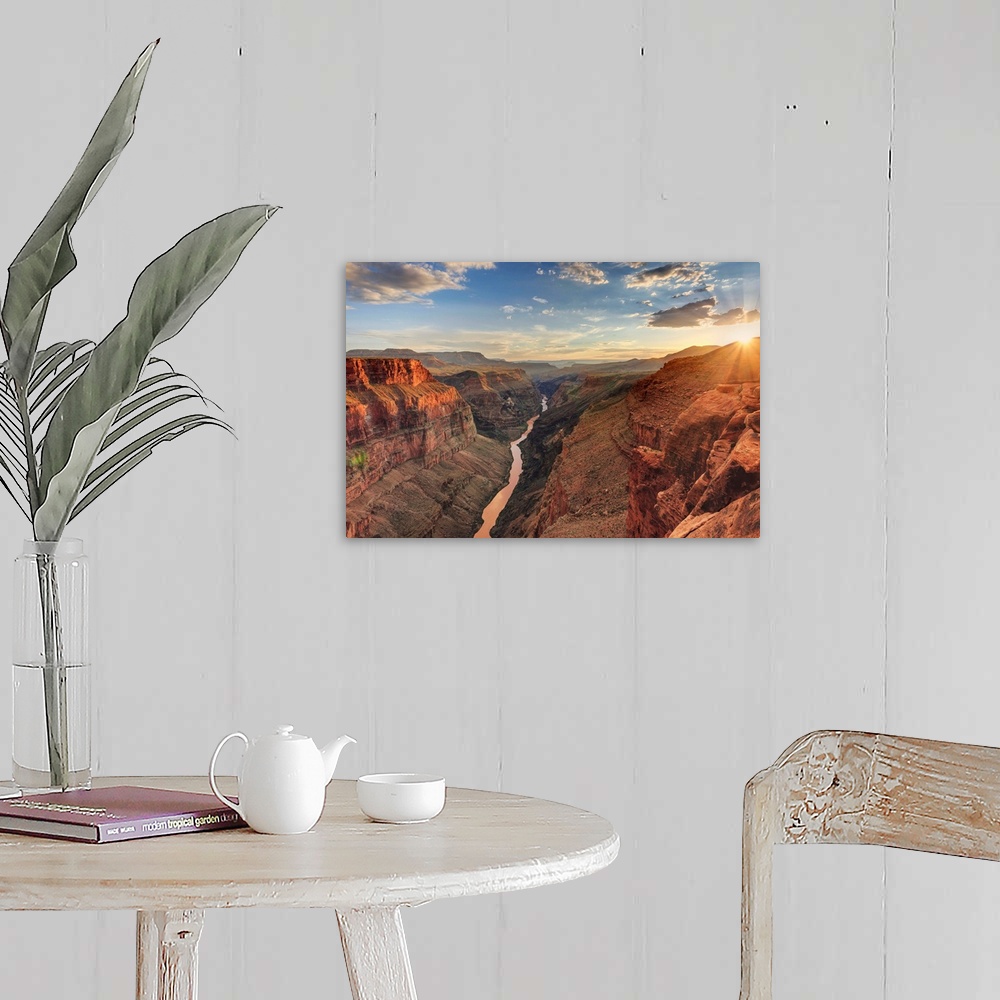 A farmhouse room featuring USA, Arizona, Grand Canyon National Park (North Rim), Toroweap (Tuweep) Overlook