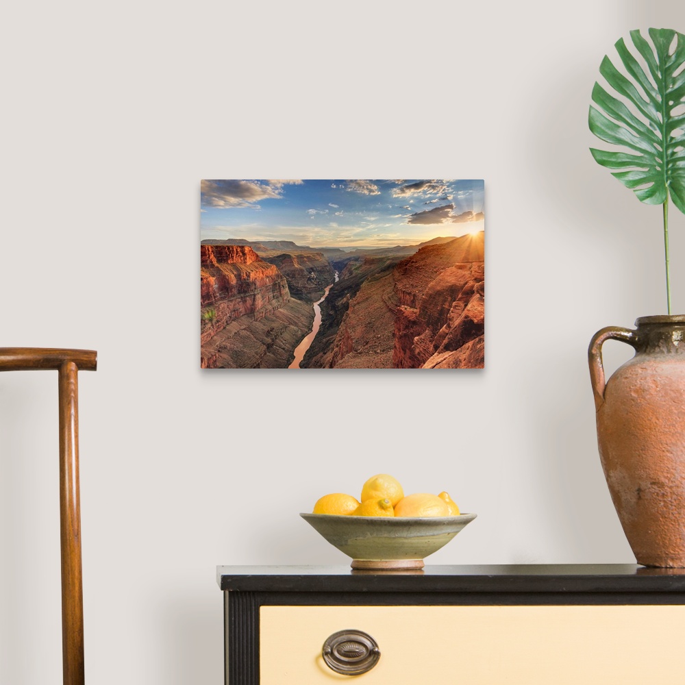 A traditional room featuring USA, Arizona, Grand Canyon National Park (North Rim), Toroweap (Tuweep) Overlook