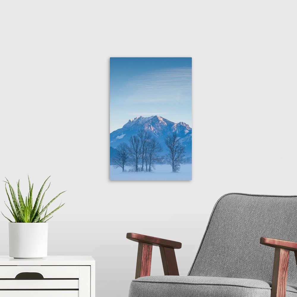 A modern room featuring Austria, Styria, Reithtal, winter landscape
