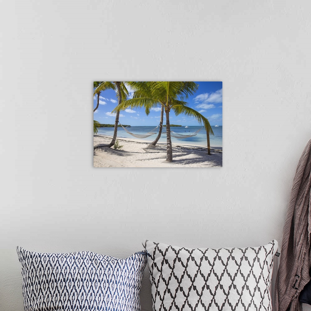 A bohemian room featuring Bahamas, Abaco Islands, Great Guana Cay, Sunset beach
