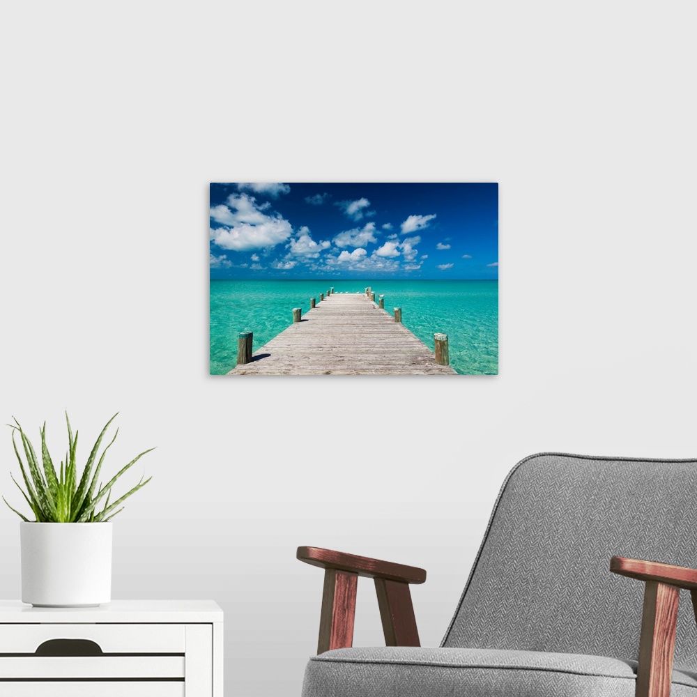 A modern room featuring Bahamas, Eleuthera Island, Tarpum Bay, town pier