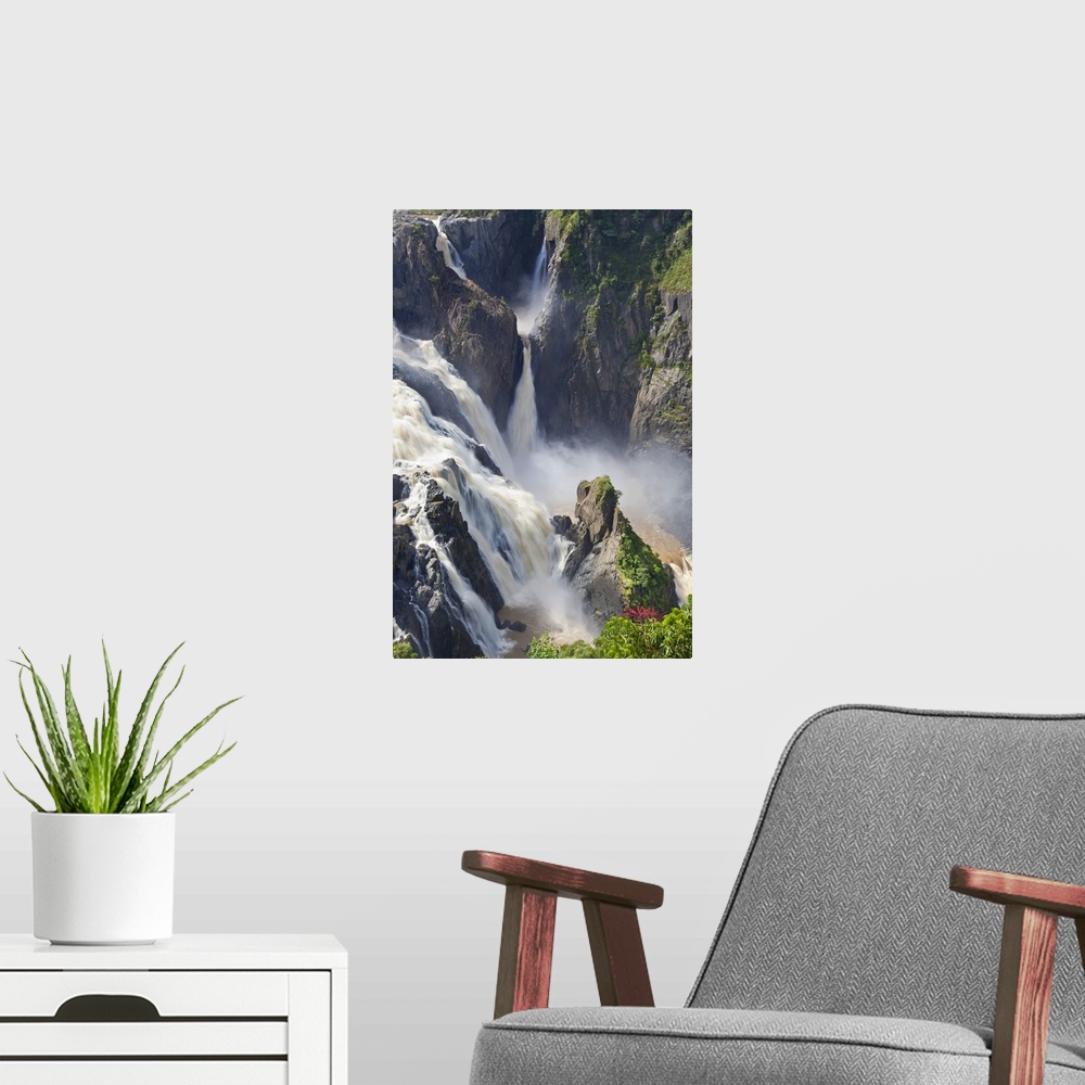 A modern room featuring Barron Falls, Kuranda, Cairns, Queensland, Australia