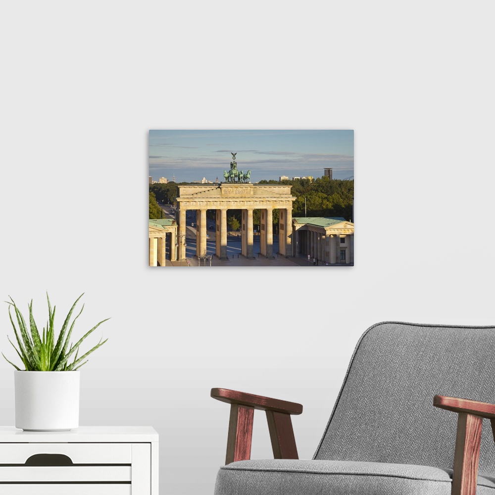 A modern room featuring Brandenburg Gate, Pariser Platz, Berlin, Germany