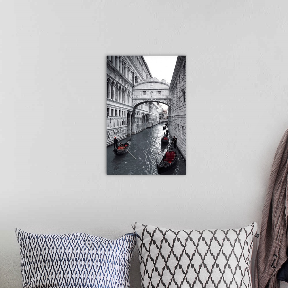 A bohemian room featuring Bridge of Sighs, Doge's Palace, Venice, Italy