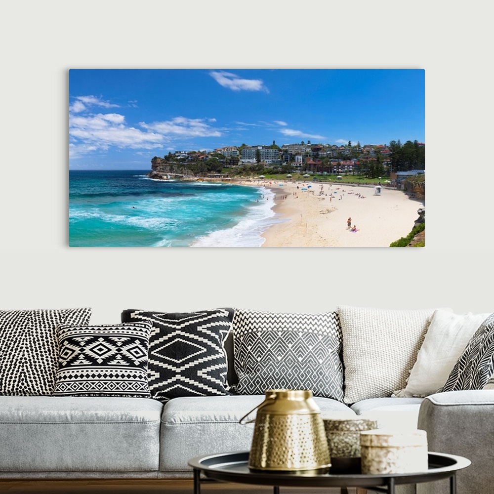 A bohemian room featuring Bronte Beach, Sydney, New South Wales, Australia