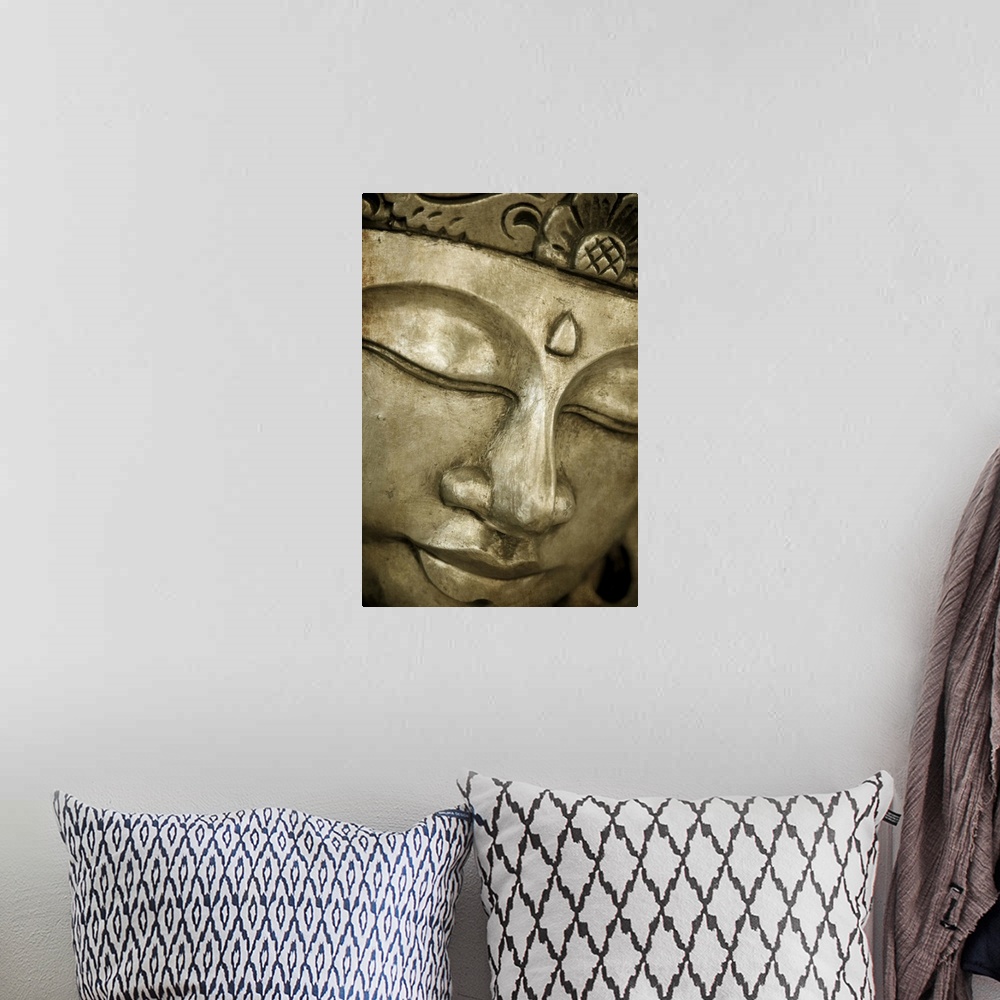 A bohemian room featuring Buddha mask, Kuala Lumpur, Malaysia