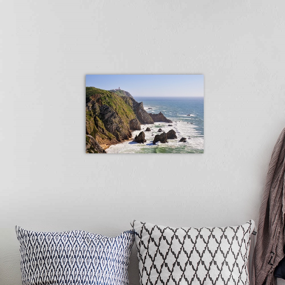 A bohemian room featuring Cabo da Roca, the most western point of continental Europe. Portugal