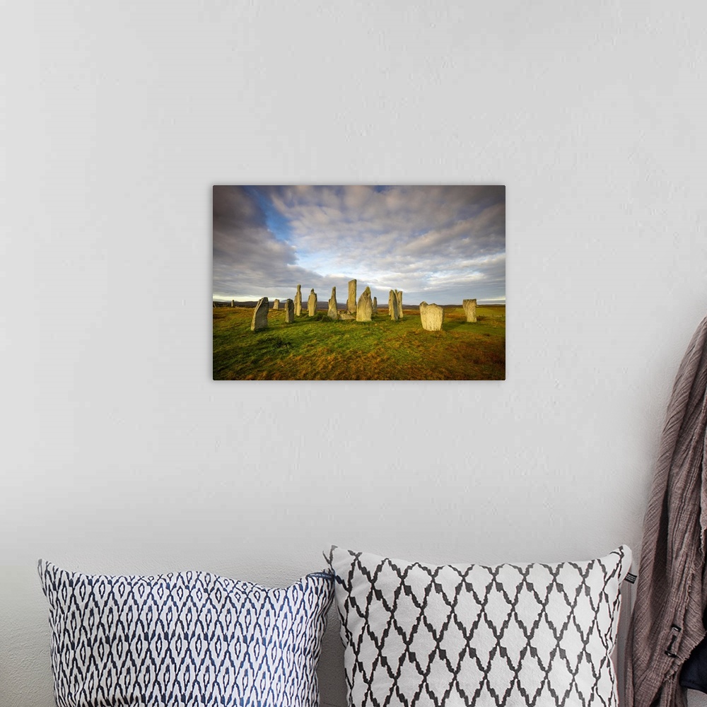 A bohemian room featuring Callanish Standing Stones, Isle of Lewis, Outer Hebrides, Scotland