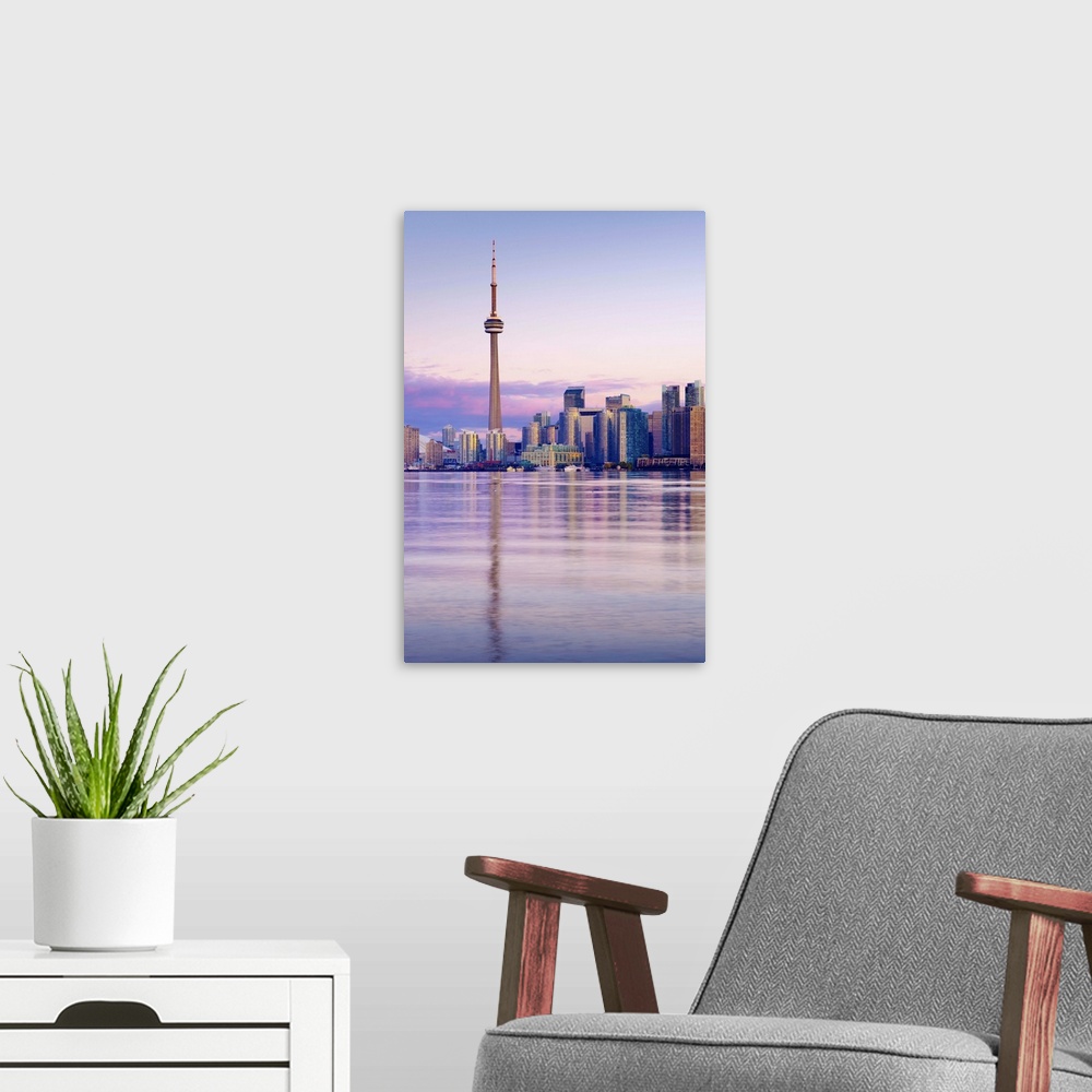 A modern room featuring Canada, Ontario, Toronto, CN Tower and Downtown Skyline