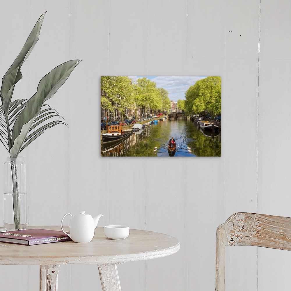 A farmhouse room featuring Canal, Amsterdam, Holland, Netherlands