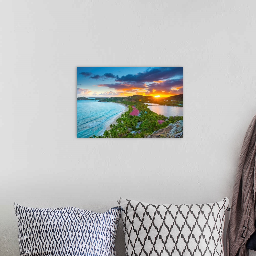 A bohemian room featuring Caribbean, Antigua, Galley Bay, Galley Bay Beach, Sunrise.