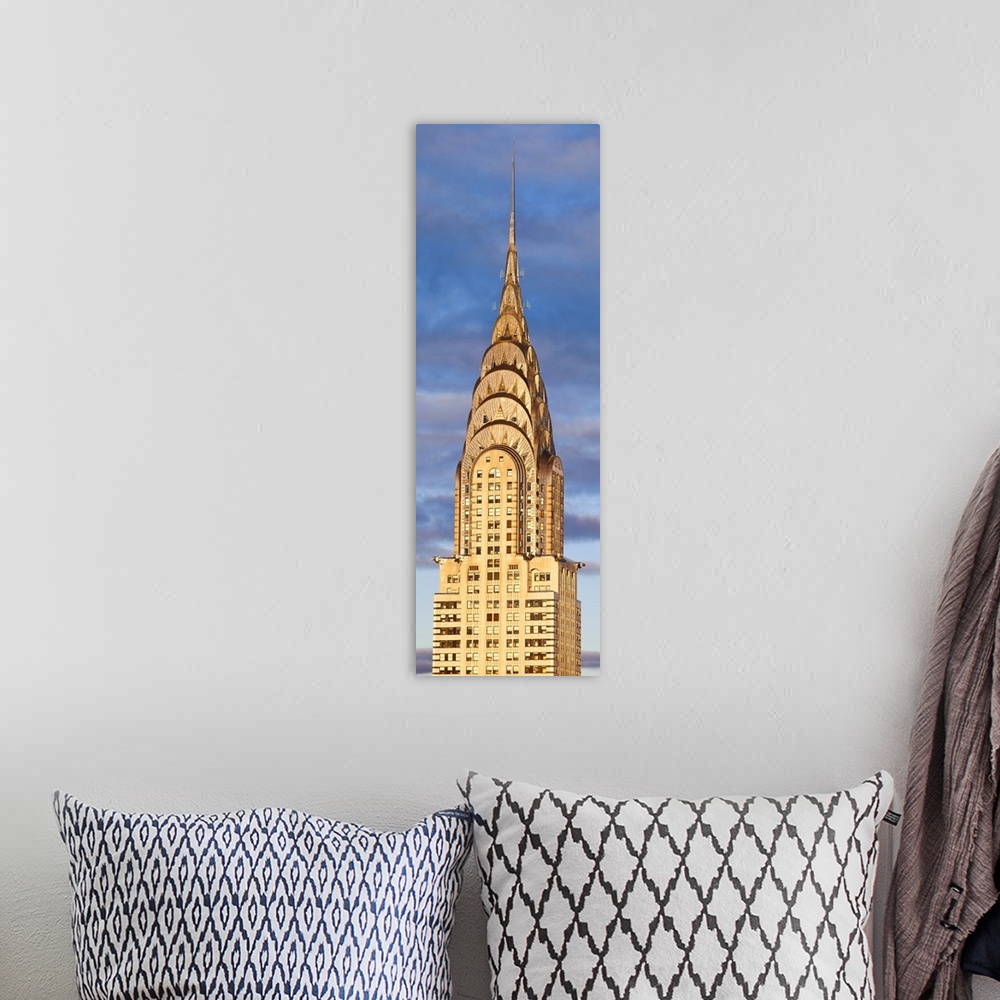 A bohemian room featuring Chrysler Building, Midtown, Manhattan, New York City