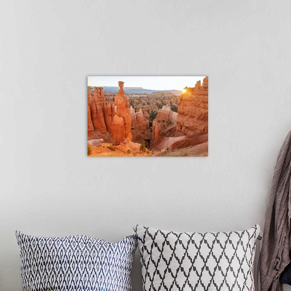 A bohemian room featuring USA, Southwest, Colorado Plateau, Utah, Bryce Canyon, National Park, UNESCO, World Heritage
