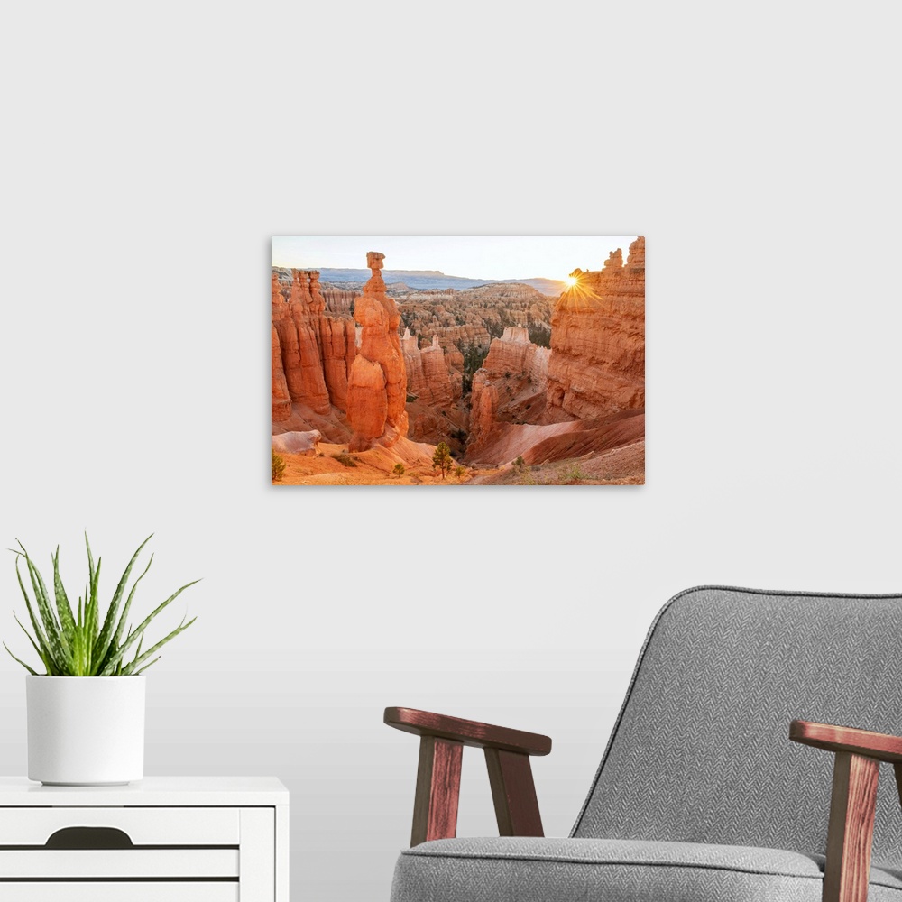 A modern room featuring USA, Southwest, Colorado Plateau, Utah, Bryce Canyon, National Park, UNESCO, World Heritage