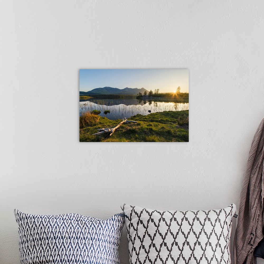 A bohemian room featuring Connemara, County Galway, Connacht province, Republic of Ireland, Europe. Lough Inagh lake.